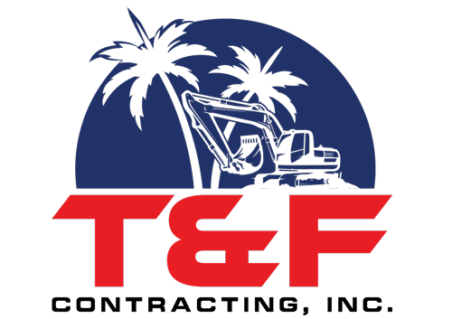 T & F Contracting Logo